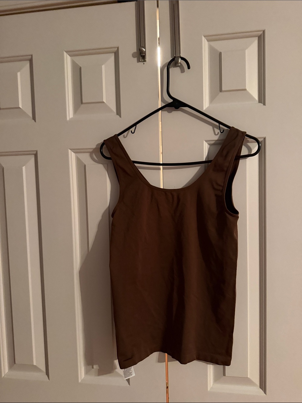 J. Crew Brown Scoop Neck Tank Top - Picture 4 of 5